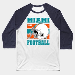 Miami Retro Football Baseball T-Shirt